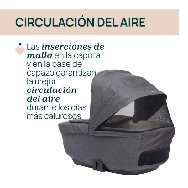 TRÍO MYSA CON FIRST SEAT RECLINE (3 BULTOS) BLACK SATIN - 11