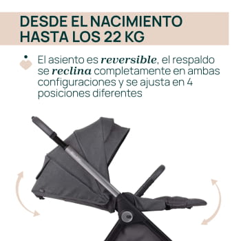 TRIO BELLAGIO 2.0 CON KORY PLUS (3 BULTOS) BLACK SATIN - 3