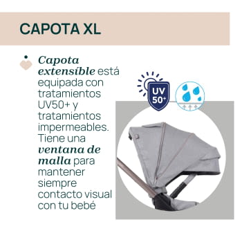 TRIO BELLAGIO 2.0 CON KORY PLUS (3 BULTOS) LUNAR ROCK