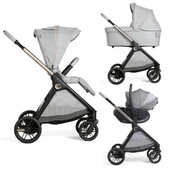 TRIO BELLAGIO 2.0 CON FIRST SEAT RECLINE (3 BULTOS) LUNAR ROCK