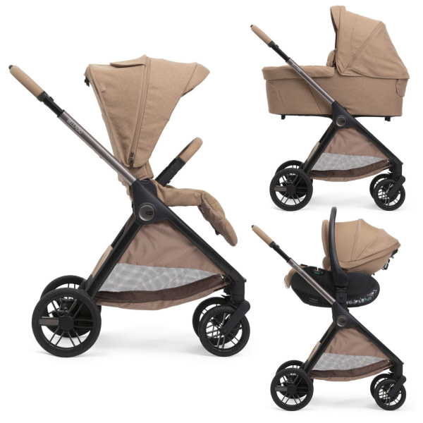 TRIO BELLAGIO 2.0 CON FIRST SEAT RECLINE (3 BULTOS) CARAMEL