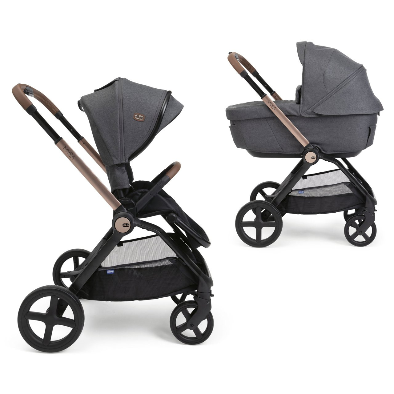 DÚO MYSA (2 BULTOS) BLACK SATIN - 
