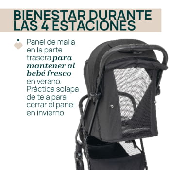 TAORMINA SILLA DE PASEO TAORMINA CHARCOAL - 4