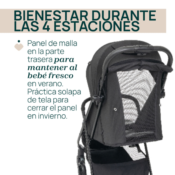 TAORMINA SILLA DE PASEO TAORMINA CHARCOAL - 4