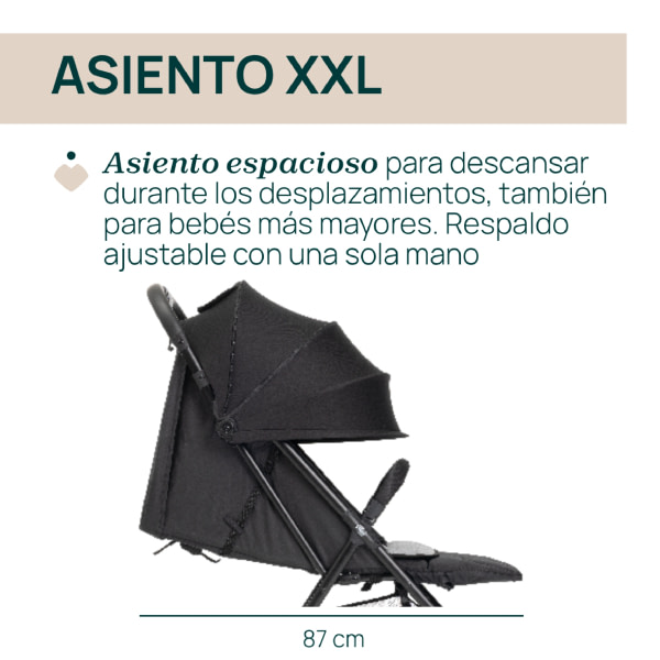 TAORMINA SILLA DE PASEO TAORMINA CHARCOAL - 6