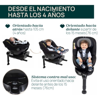 SILLA AUTO SEAT 105 I-SIZE POSH BLACK