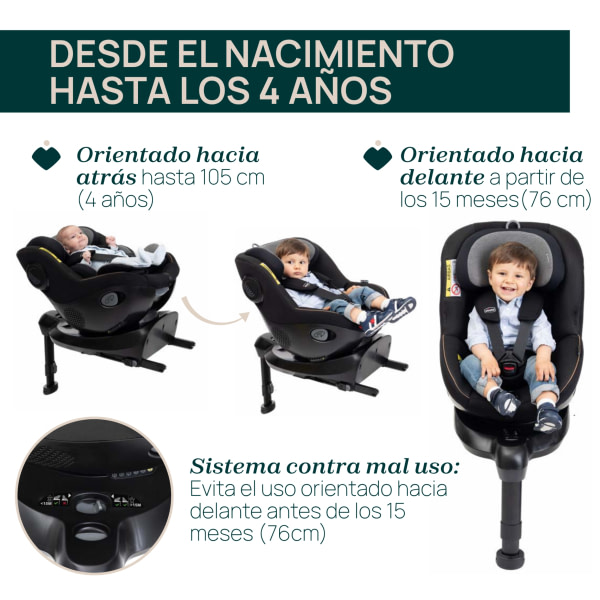 SILLA AUTO SEAT 105 I-SIZE POSH BLACK