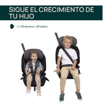 SILLA AUTO GRO-UP I-SIZE PURE BLACK - 2