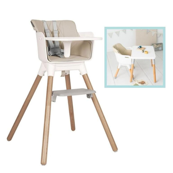 TRONA+SET MESA-SILLA KOMBO BEIG