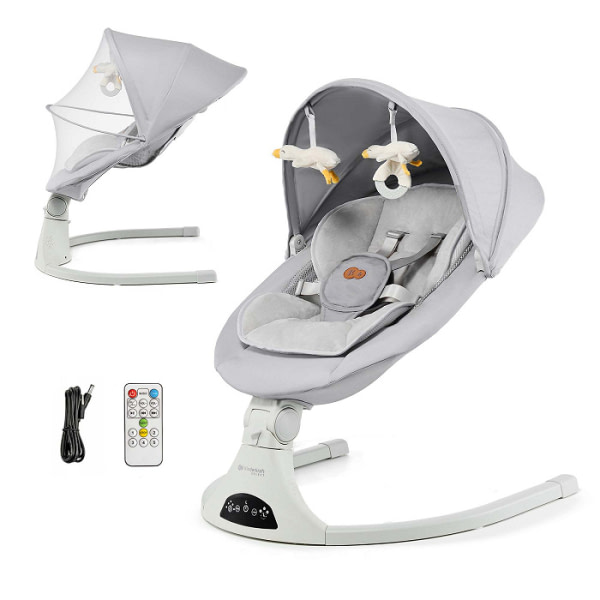 KINDERKRAFT BOUNCER TULSY GREY