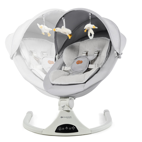 KINDERKRAFT BOUNCER TULSY GREY - 3