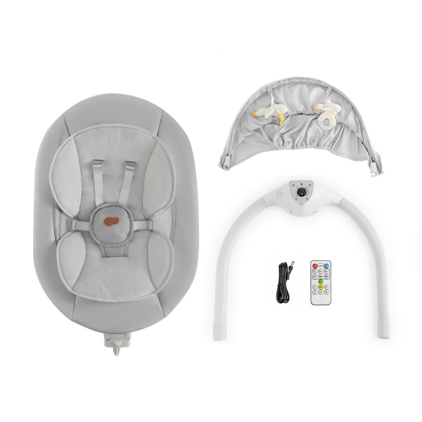 KINDERKRAFT BOUNCER TULSY GREY - 5