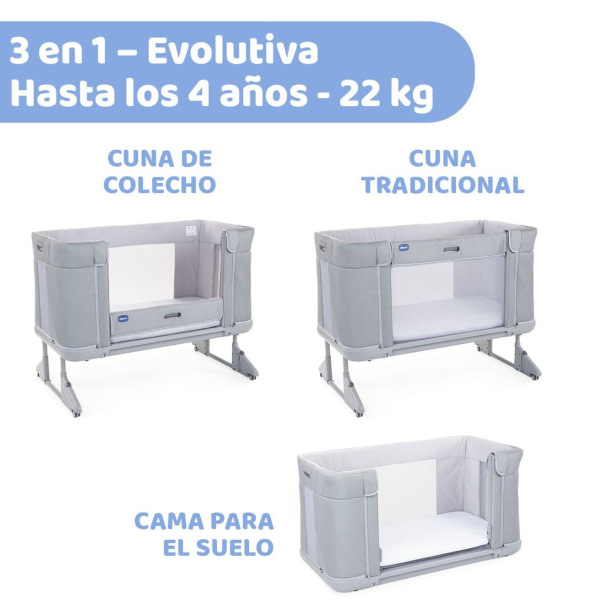 Cuna colecho Next2Me Forever varios colores - 2