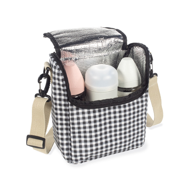Bolsa Termica Biberones I Love Vichy Negro (Iv) - 4