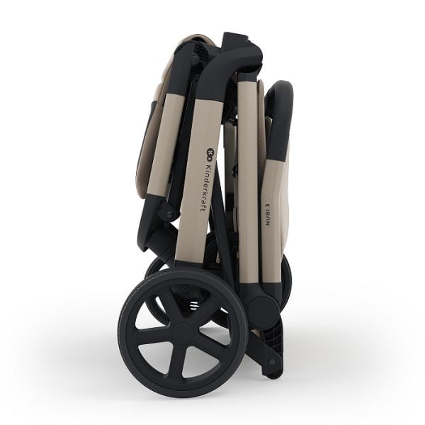 Kinderkraft pushchair NUBI 3 SAND BEIGE - 4