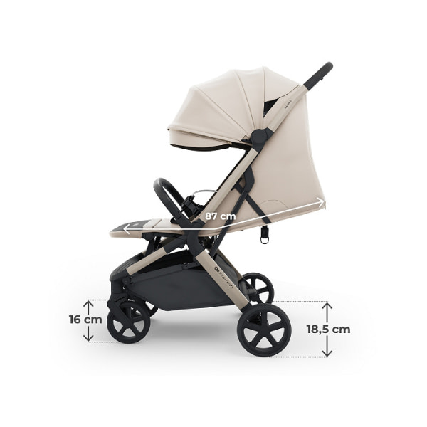 Kinderkraft pushchair NUBI 3 SAND BEIGE - 11