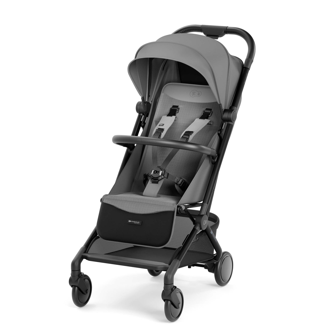 Kinderkraft pushchair (cabin)  Pilot 2 PLATINUM GRAY