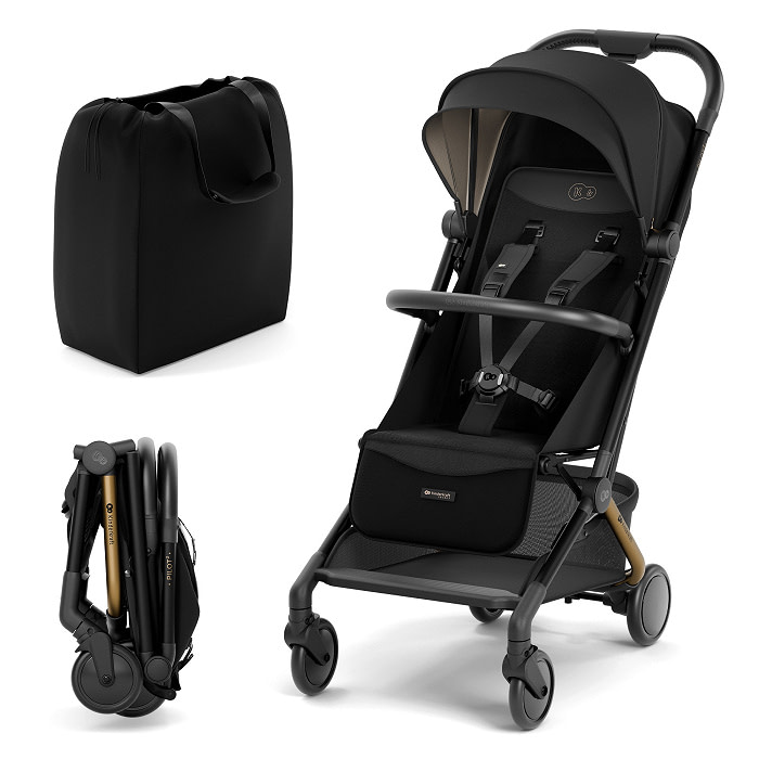 Kinderkraft pushchair (cabin)  Pilot 2 MIDNIGHT BLACK