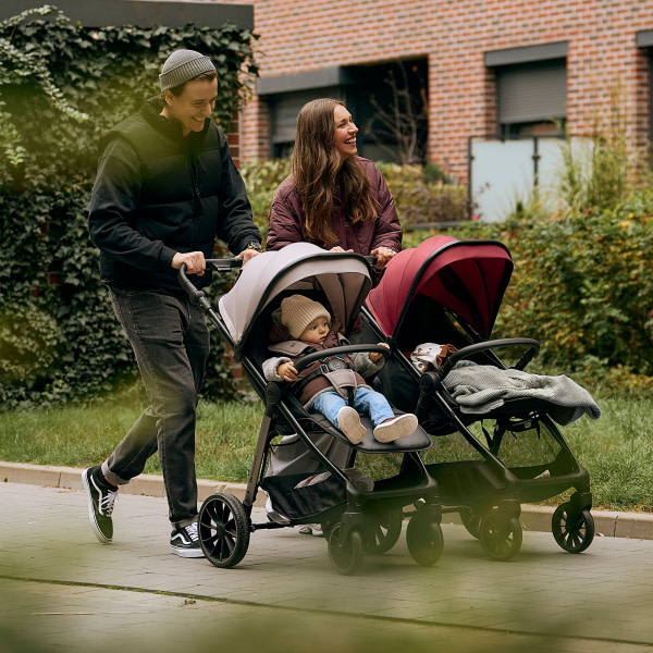 Kinderkraft wózek spacerowy GRANDE 2 SAND BEIGE - 2