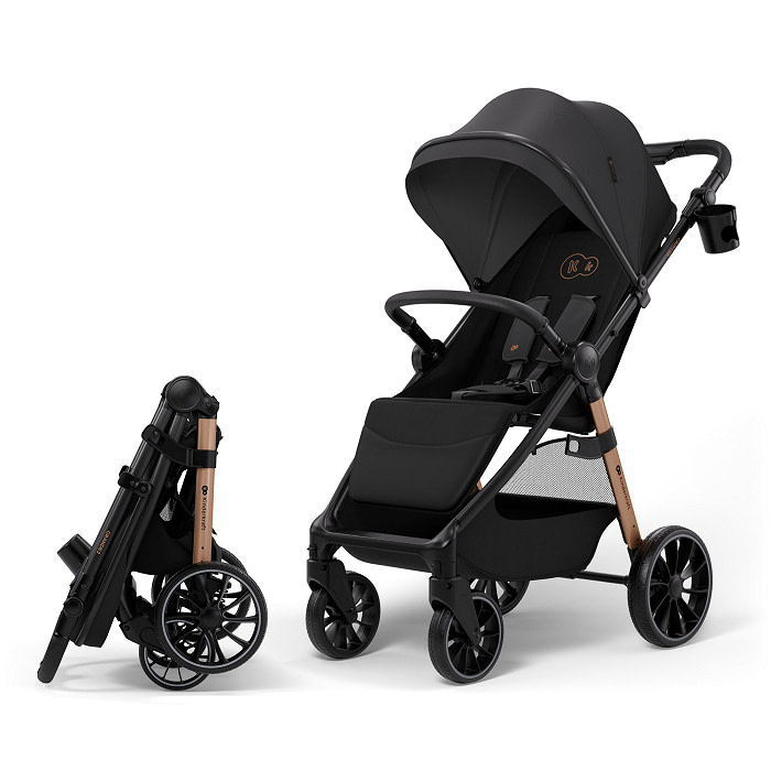 Kinderkraft wózek spacerowy GRANDE 2 MIDNIGHT BLACK
