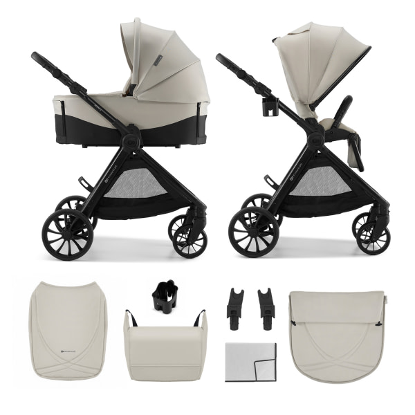 Carrito multifuncional 2en1 Kinderkraft VESTO 2 Beige