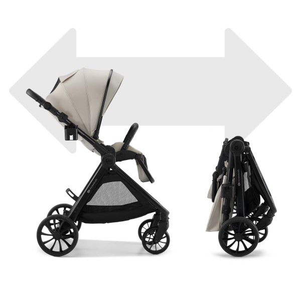 Carrito multifuncional 2en1 Kinderkraft VESTO 2 Beige - 3