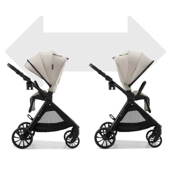 Carrito multifuncional 2en1 Kinderkraft VESTO 2 Beige - 7