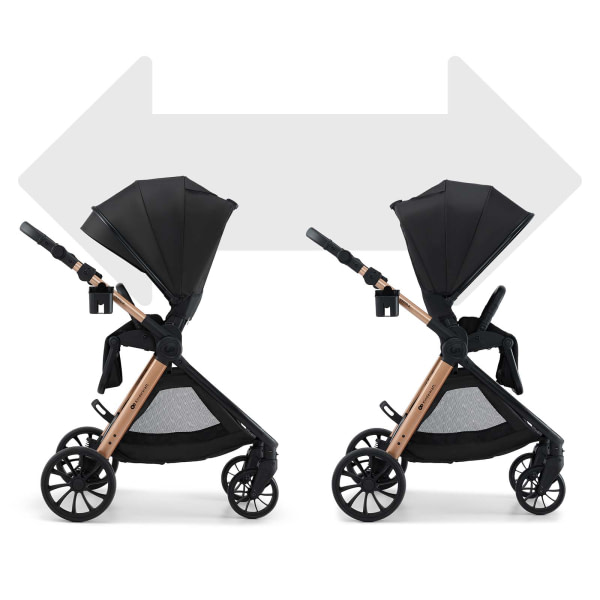 Carrito multifuncional 2en1 Kinderkraft VESTO 2 Black - 5