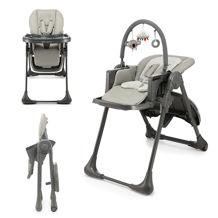 Kinderkraft TUMMIE highchair grey