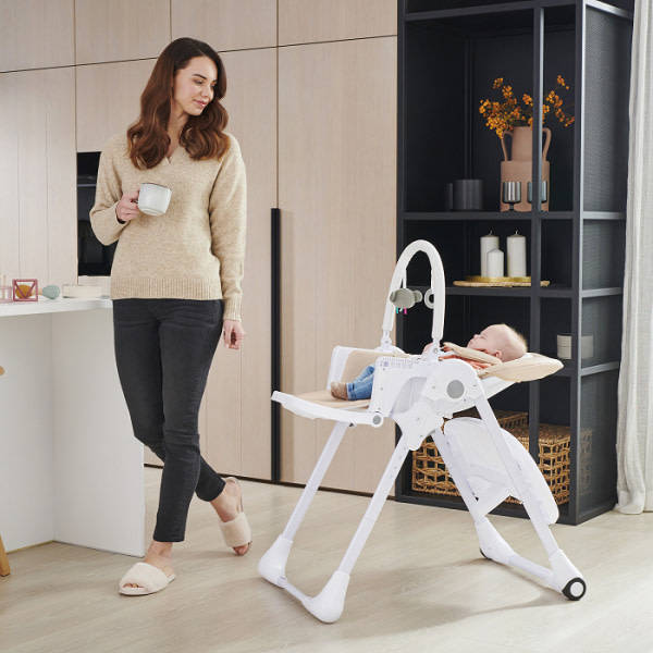 Kinderkraft TUMMIE highchair grey - 2