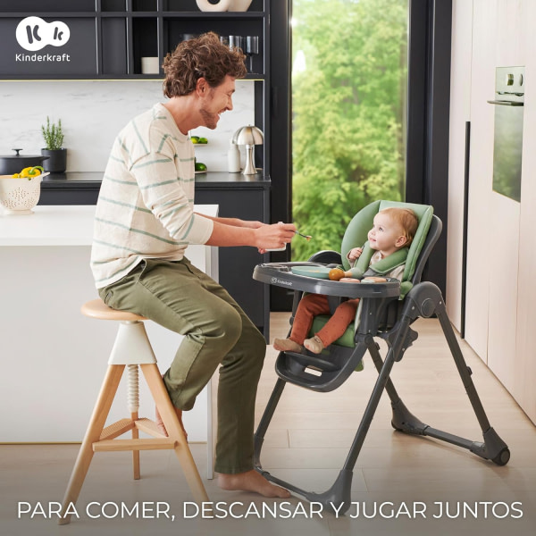 Kinderkraft TUMMIE highchair grey - 9