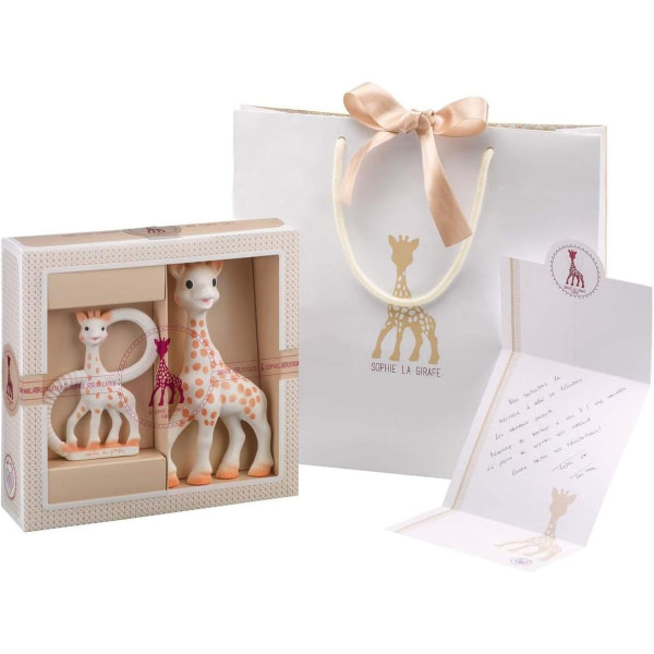 Mi primer set Sophie la girafe + Anillo de dentición 100% natural - 2