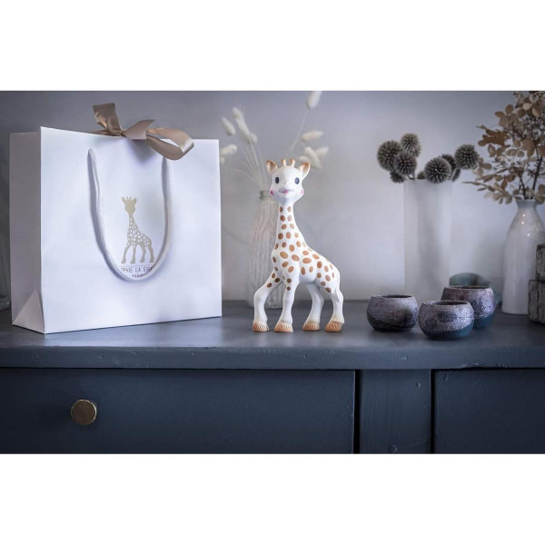 Mi primer set Sophie la girafe + Anillo de dentición 100% natural - 7