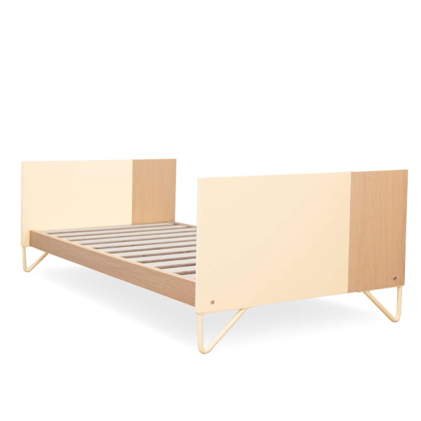 Cuna camita 140 x 70-Big Amaia Vainilla - 2