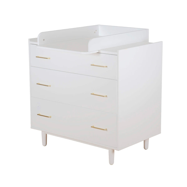 Cambiador de madera para cómoda- Fantine Blanco - 2