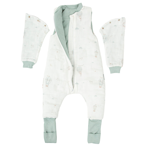 Saco pijama con pies y mangas extraibles 75cm (12-18m) Blue Sky - 4