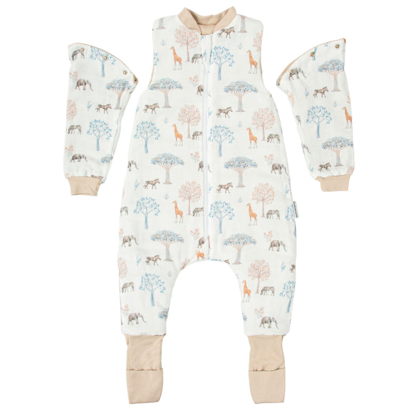 Saco pijama con pies y mangas extraibles 75cm (12-18m) Tanzania - 3