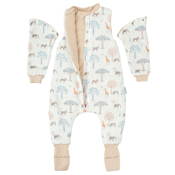Saco pijama con pies y mangas extraibles 75cm (12-18m) Tanzania - 4