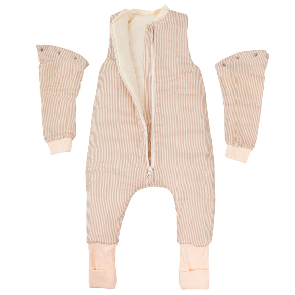 Saco pijama con pies y mangas extraibles 75cm (12-18m) Veneto Lino - 3