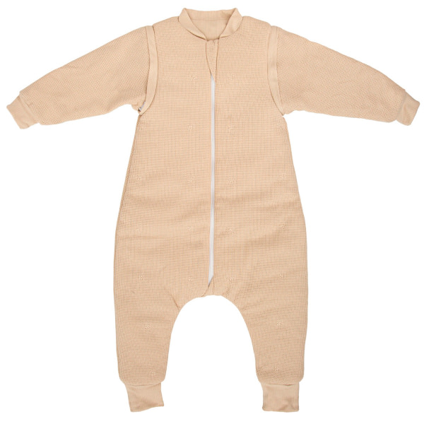 Saco pijama con pies y mangas extraibles 75cm (12-18m) Waffle Lino