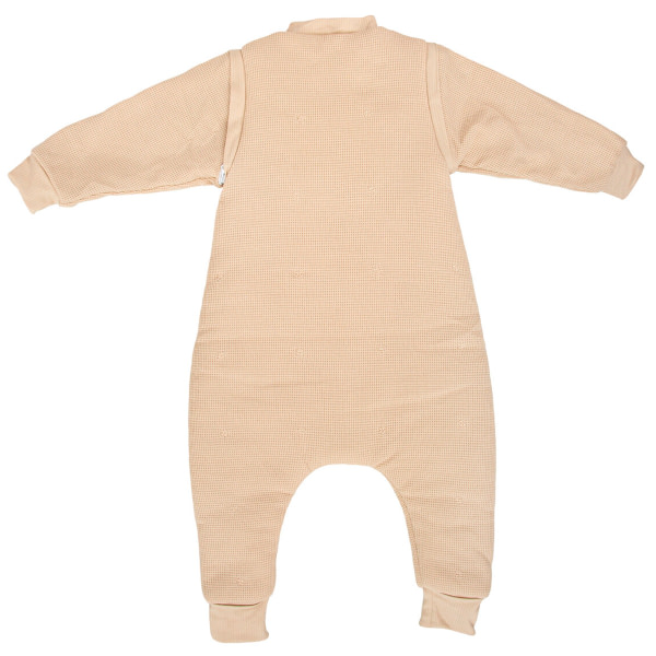 Saco pijama con pies y mangas extraibles 75cm (12-18m) Waffle Lino - 2