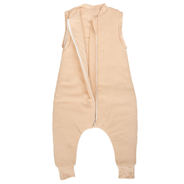 Saco pijama con pies y mangas extraibles 75cm (12-18m) Waffle Lino - 4