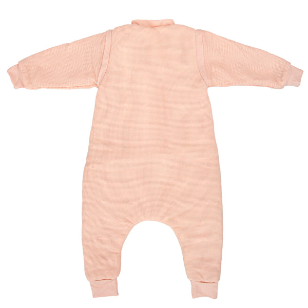 Saco pijama con pies y mangas extraibles 75cm (12-18m) Waffle Rosa - 2