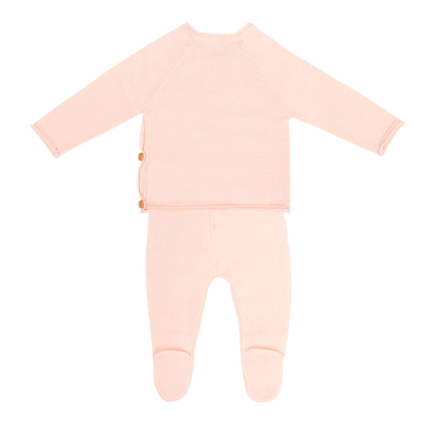 Conjunto Jubon y Polaina Jules Rosa (T.0-1M) - 2