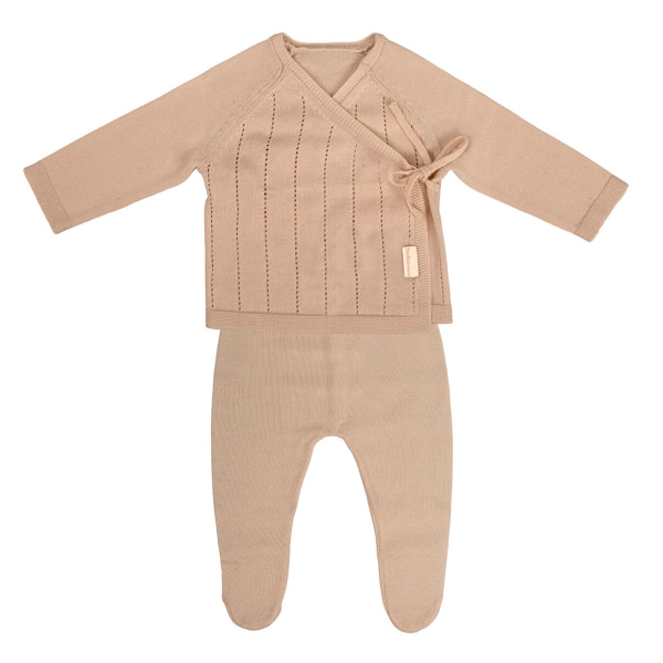 Conjunto Jubon y Polaina Margot Lino (T.0-1M)