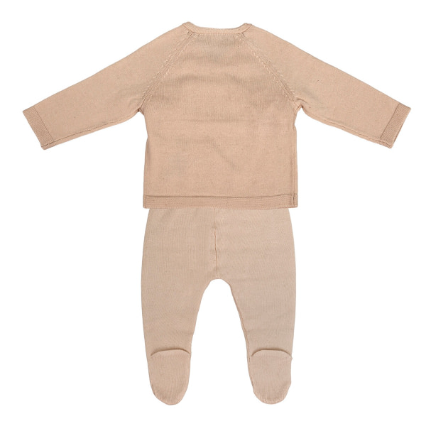 Conjunto Jubon y Polaina Margot Lino (T.0-1M) - 2