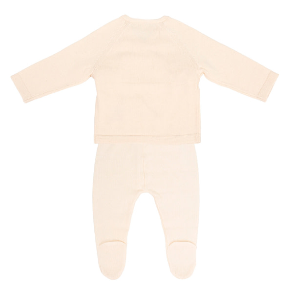 Conjunto Jubon y Polaina Margot Beig (T.0-1M) - 2