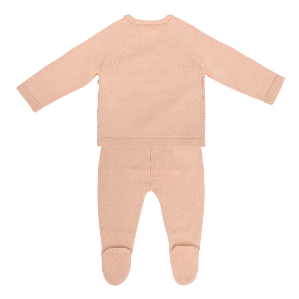 Conjunto Jubon y Polaina Odette Lino (T.0-1M) - 2