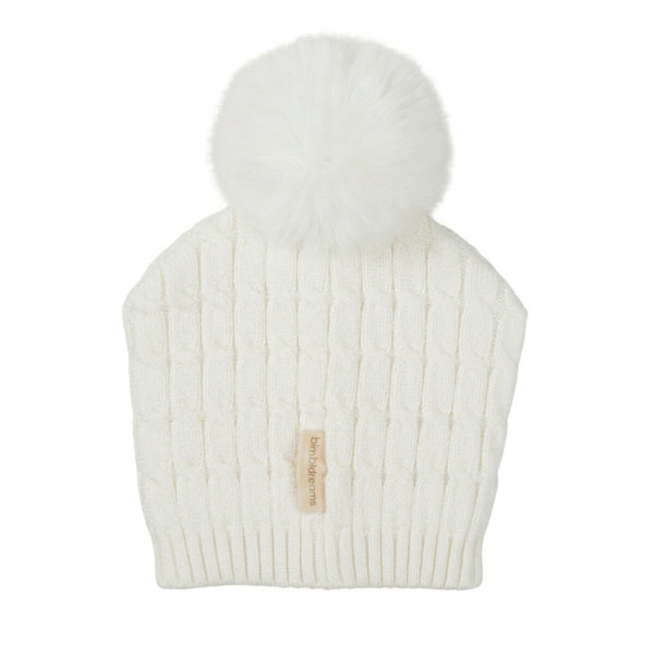 Set manta con gorrito Blanco - 4