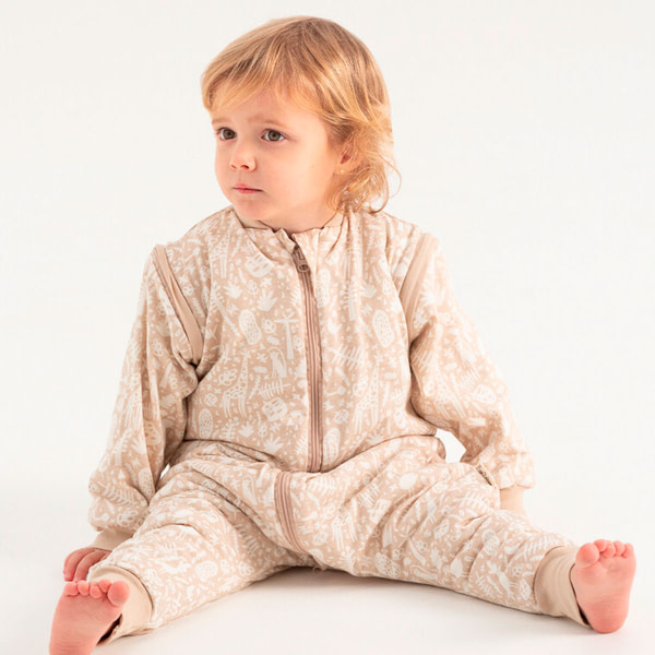 Saco pijama con pies y mangas extraibles 75cm (12-18m) Macaco - 5
